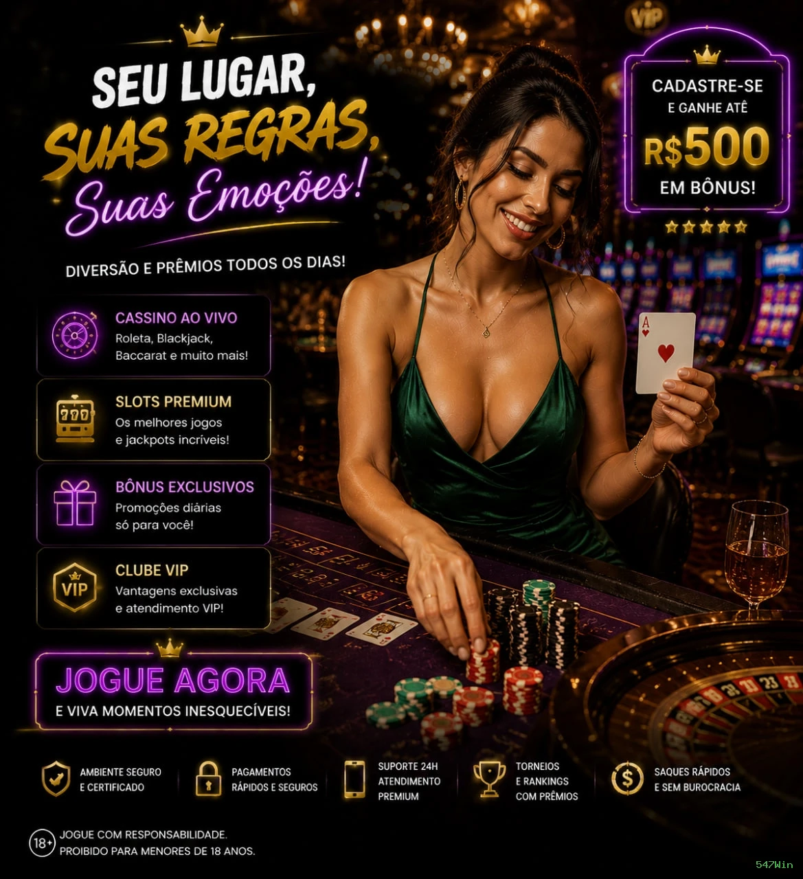Slots 547Win - Sweet Bonanza e caça-níqueis populares